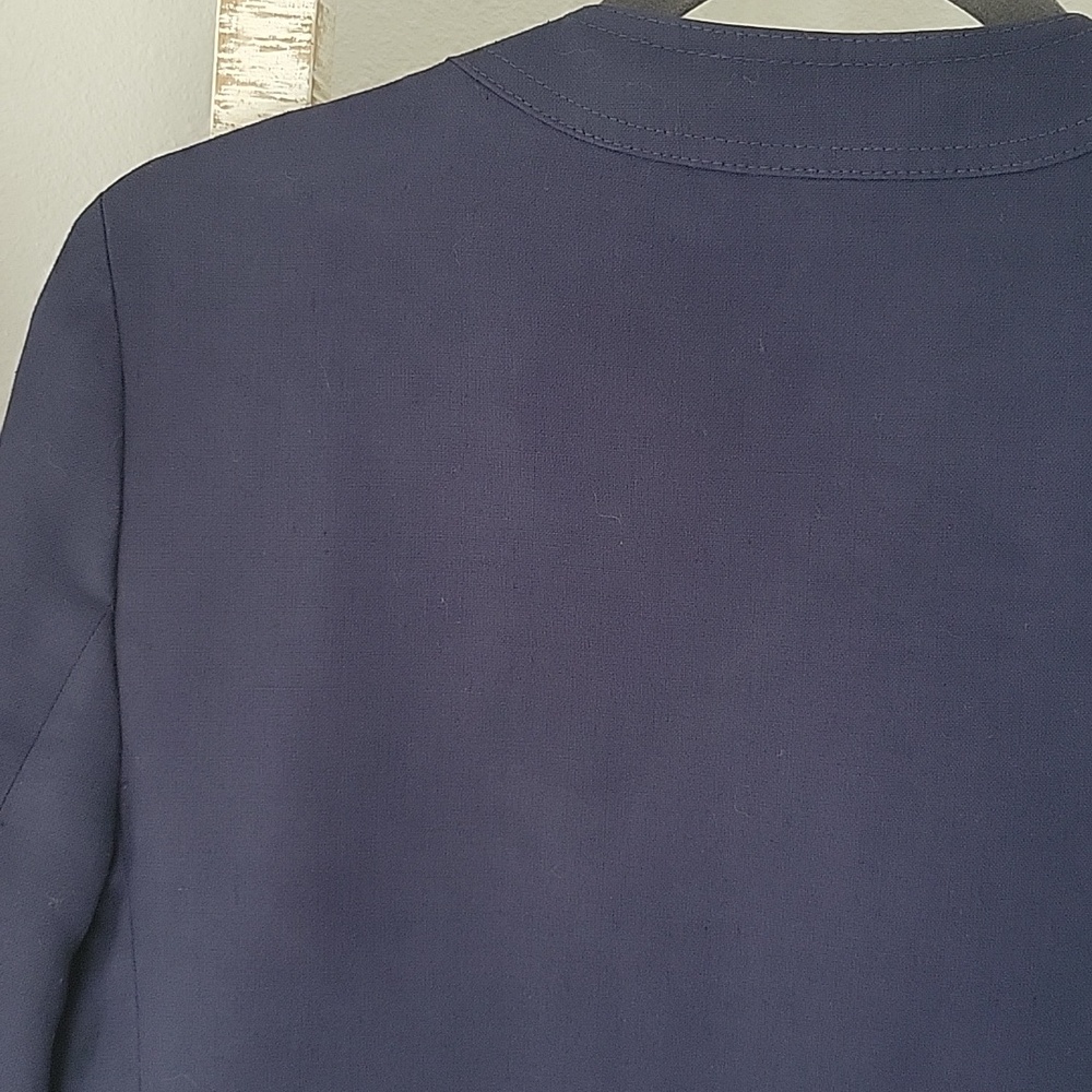 Gucci Uniform Blazer Jacket Sz EU 42 Navy Blue Gold Buttons - Picture 14 of 14